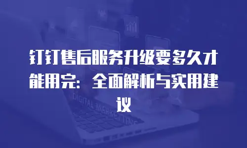 钉钉售后服务升级要多久才能用完：全面解析与实用建议