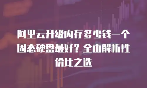 阿里云升级内存多少钱一个固态硬盘最好？全面解析性价比之选