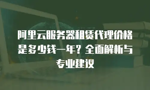 阿里云服务器租赁代理价格是多少钱一年？全面解析与专业建议