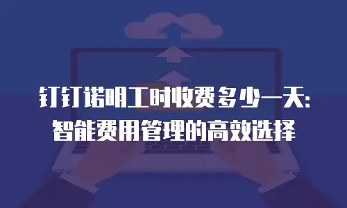 钉钉诺明工时收费多少一天：智能费用管理的高效选择