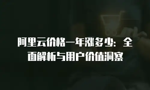 阿里云价格一年涨多少：全面解析与用户价值洞察