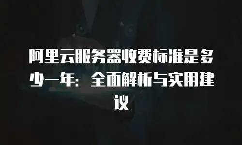 阿里云服务器收费标准是多少一年：全面解析与实用建议