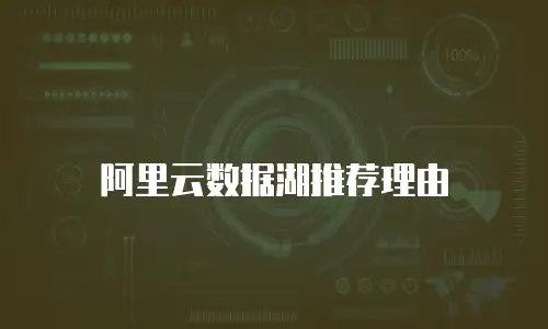 阿里云数据湖推荐理由