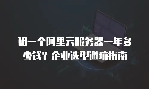 租一个阿里云服务器一年多少钱？企业选型避坑指南