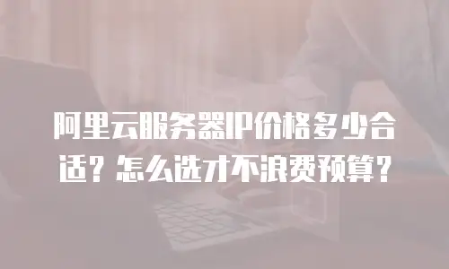阿里云服务器IP价格多少合适？怎么选才不浪费预算？