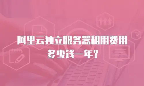 阿里云独立服务器租用费用多少钱一年？