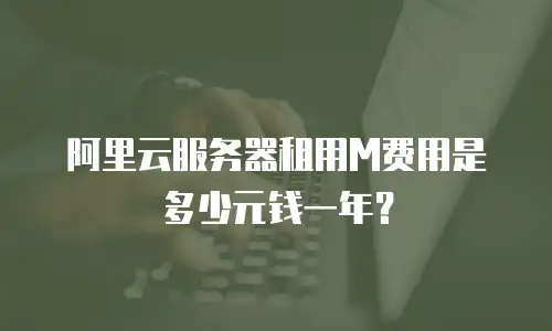阿里云服务器租用M费用是多少元钱一年？
