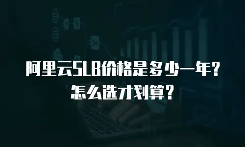阿里云SLB价格是多少一年？怎么选才划算？