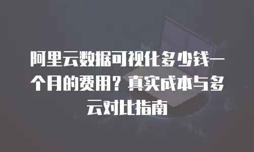 阿里云数据可视化多少钱一个月的费用？真实成本与多云对比指南
