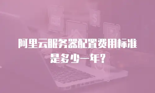 阿里云服务器配置费用标准是多少一年？