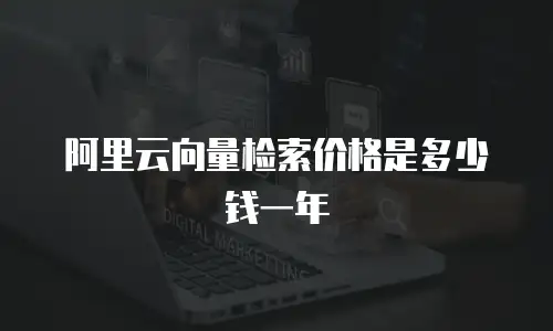 阿里云向量检索价格是多少钱一年