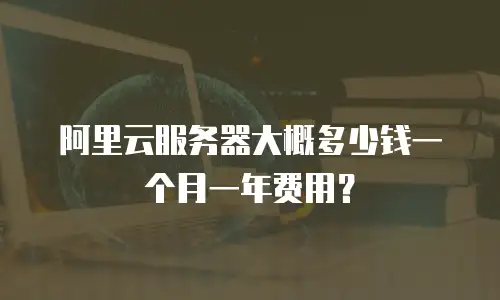 阿里云服务器大概多少钱一个月一年费用？