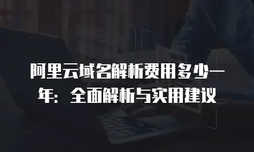 阿里云域名解析费用多少一年：全面解析与实用建议