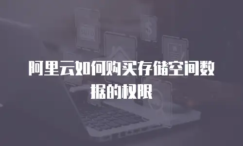 阿里云如何购买存储空间数据的权限