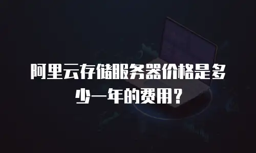阿里云存储服务器价格是多少一年的费用？