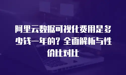 阿里云数据可视化费用是多少钱一年的？全面解析与性价比对比