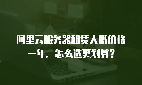 阿里云服务器租赁大概价格一年，怎么选更划算？