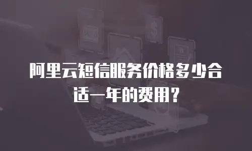 阿里云短信服务价格多少合适一年的费用？