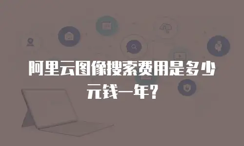 阿里云图像搜索费用是多少元钱一年？