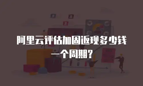 阿里云评估加固返现多少钱一个周期？