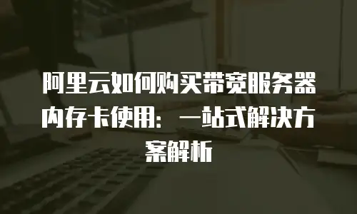 阿里云如何购买带宽服务器内存卡使用：一站式解决方案解析