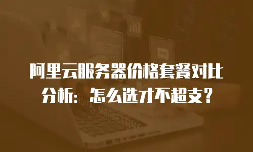 阿里云服务器价格套餐对比分析：怎么选才不超支？