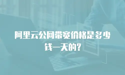 阿里云公网带宽价格是多少钱一天的？