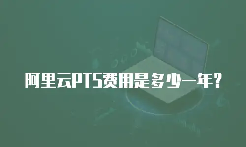 阿里云PTS费用是多少一年？
