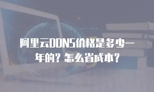 阿里云DDNS价格是多少一年的？怎么省成本？