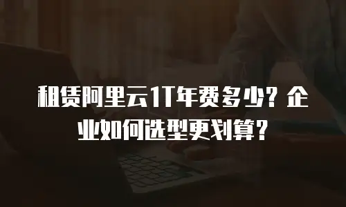 租赁阿里云1T年费多少？企业如何选型更划算？