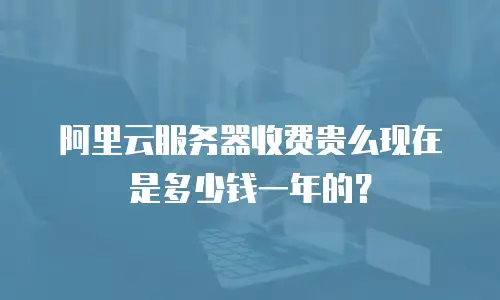阿里云服务器收费贵么现在是多少钱一年的？