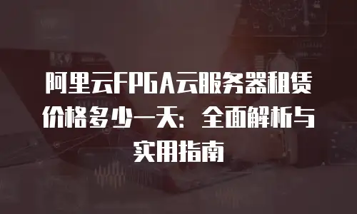 阿里云FPGA云服务器租赁价格多少一天：全面解析与实用指南