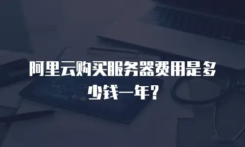 阿里云购买服务器费用是多少钱一年？