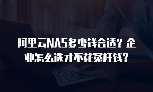 阿里云NAS多少钱合适？企业怎么选才不花冤枉钱？