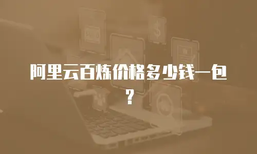 阿里云百炼价格多少钱一包？