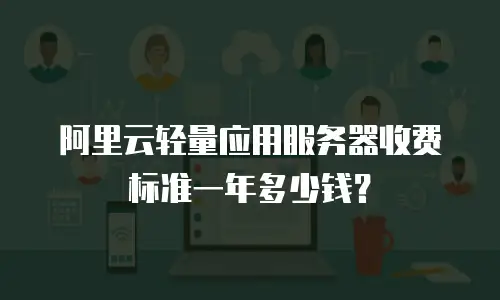 阿里云轻量应用服务器收费标准一年多少钱？