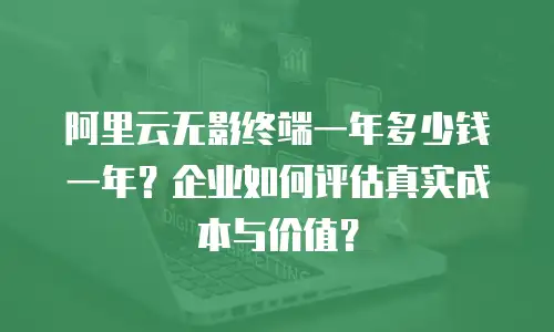 阿里云无影终端一年多少钱一年？企业如何评估真实成本与价值？