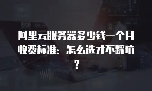 阿里云服务器多少钱一个月收费标准：怎么选才不踩坑？