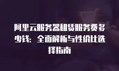 阿里云服务器租赁服务费多少钱：全面解析与性价比选择指南