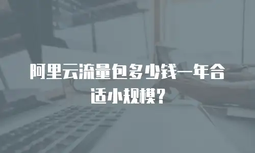 阿里云流量包多少钱一年合适小规模？