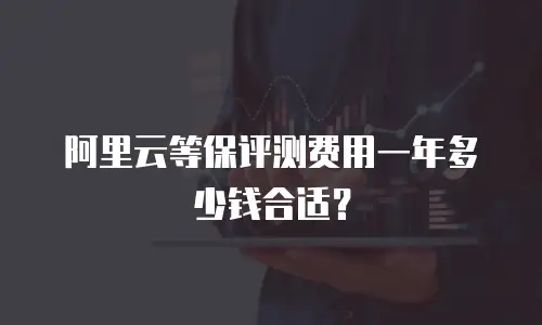 阿里云等保评测费用一年多少钱合适？