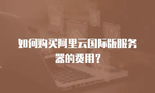 如何购买阿里云国际版服务器的费用？