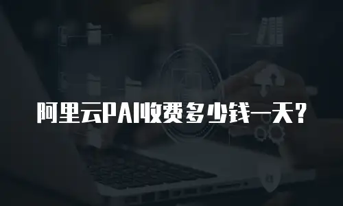 阿里云PAI收费多少钱一天？