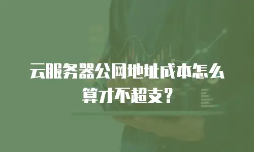 云服务器公网地址成本怎么算才不超支？
