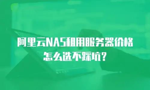 阿里云NAS租用服务器价格怎么选不踩坑？