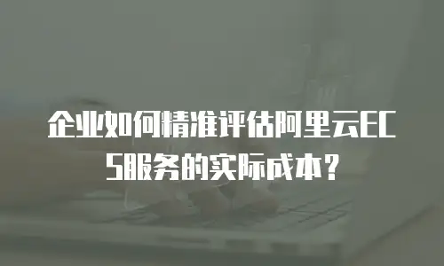 企业如何精准评估阿里云ECS服务的实际成本？