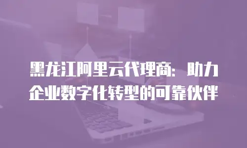 黑龙江阿里云代理商：助力企业数字化转型的可靠伙伴