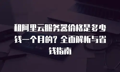 租阿里云服务器价格是多少钱一个月的？全面解析与省钱指南