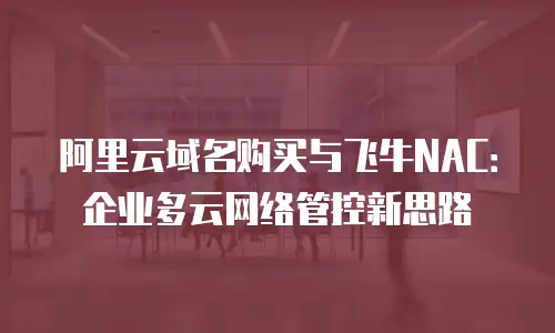 阿里云域名购买与飞牛NAC：企业多云网络管控新思路