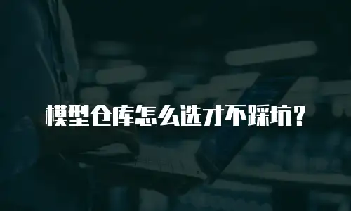 模型仓库怎么选才不踩坑？
